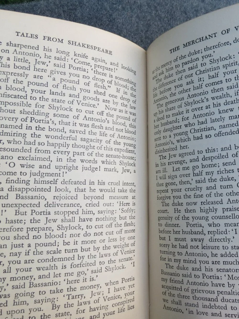 TALES FROM SHAKSPEARE BY CHARLES AND MARY LAMB 1961